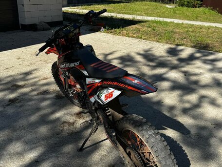 2024 Motoland CRF250, оранжевый, 105000 рублей, вид 3