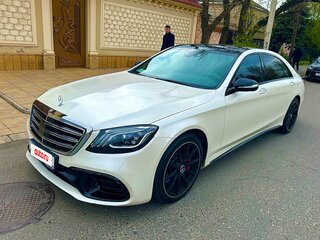 2014 Mercedes-Benz S-Класс 400 Long VI (W222, C217), чёрный, 2850000 рублей, вид 2