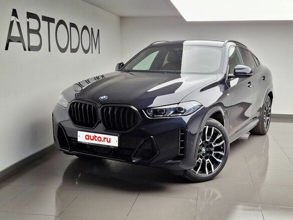 2025 BMW X6 40i III (G06) Рестайлинг, чёрный, 13500000 рублей