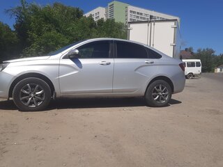 2019 Lada (ВАЗ) Vesta I, серебристый, 475000 рублей, вид 3