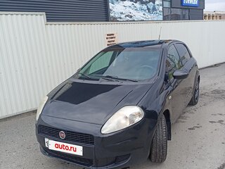 2007 Fiat Punto III Grande Punto, чёрный, 300000 рублей, вид 4