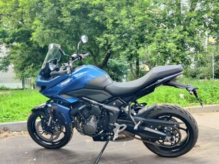 2022 Triumph Tiger Sport 660, синий, 925000 рублей, вид 4