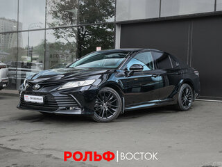 2022 Toyota Camry VIII (XV70) Рестайлинг, чёрный, 3830000 рублей, вид 1