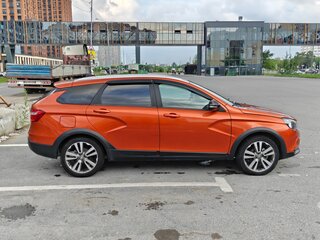 2021 Lada (ВАЗ) Vesta SW Cross I, оранжевый, 1340000 рублей, вид 4