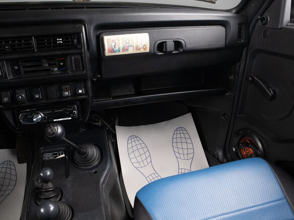2012 Lada (ВАЗ) 2121 (4x4) I Рестайлинг, синий, 549000 рублей - вид 9