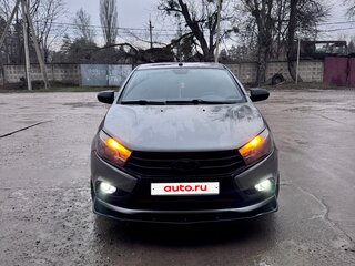 2017 Lada (ВАЗ) Vesta I, серый, 700000 рублей, вид 2