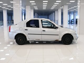 2008 Renault Logan I, серебристый, 93000 рублей, вид 5