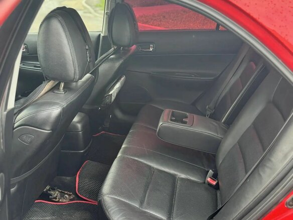 2005 Mazda 6 I (GG) Рестайлинг, красный, 340000 рублей - вид 6