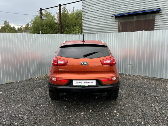 2013 Kia Sportage III, оранжевый - вид 3