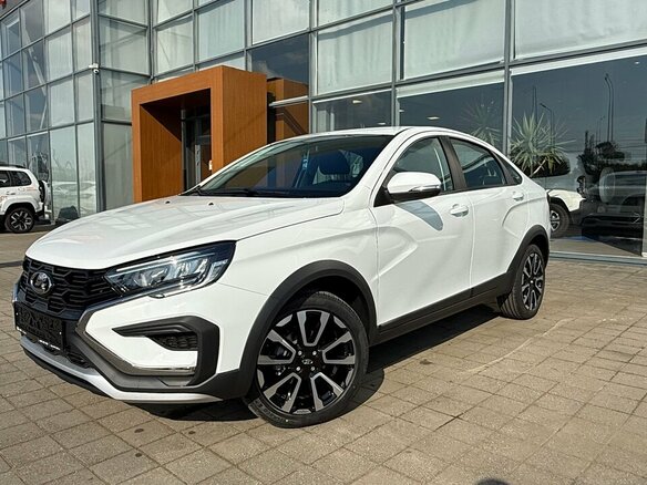 2026 Lada (ВАЗ) Vesta Cross I Рестайлинг (NG), белый - вид 2