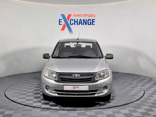 2013 Lada (ВАЗ) Granta I, серебристый, 205000 рублей, вид 1