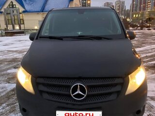 2015 Mercedes-Benz Vito 111 CDI L2 III (W447), чёрный, 2100000 рублей, вид 2