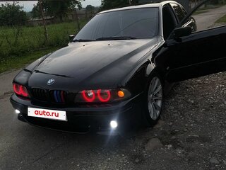 1998 BMW 5 серии 523i IV (E39), чёрный, 520000 рублей, вид 1