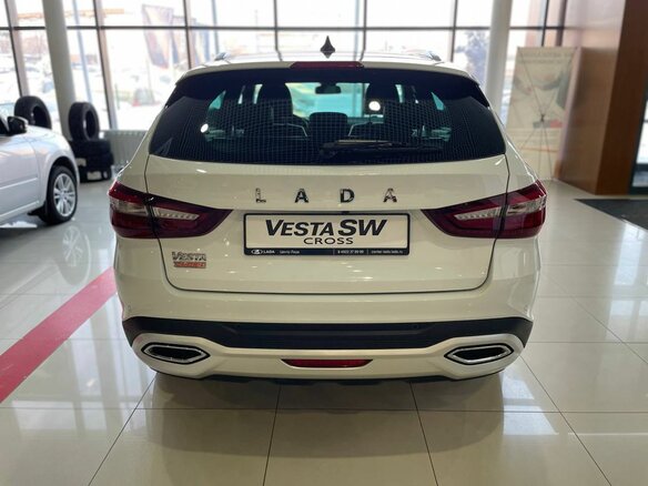 2025 Lada (ВАЗ) Vesta SW Cross I Рестайлинг (NG), белый - вид 6
