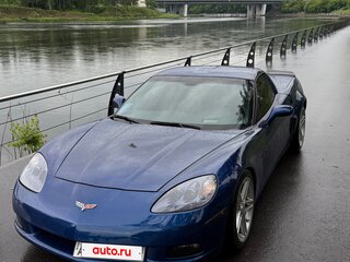 2005 Chevrolet Corvette C6, синий, 6000000 рублей, вид 4
