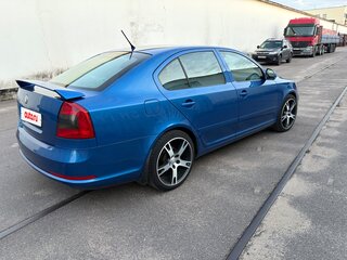 2012 Skoda Octavia RS II Рестайлинг, синий, 1300000 рублей, вид 3