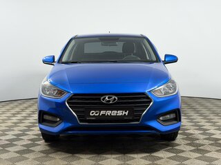 2017 Hyundai Solaris II, синий, 819900 рублей, вид 3