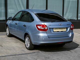 2017 Lada (ВАЗ) Granta I, голубой, 405000 рублей, вид 3