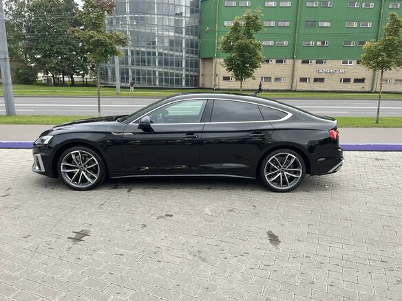 2022 Audi A5 Sportback 40 TFSI II (F5) Рестайлинг, чёрный, 4750000 рублей - вид 7