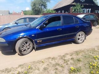 2003 Mitsubishi Carisma I Рестайлинг, синий, 130000 рублей, вид 4