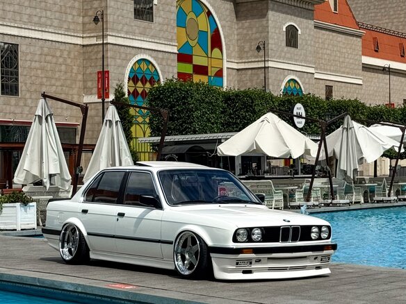 1985 BMW 3 серии 316 II (E30), белый, 2450000 рублей - вид 2