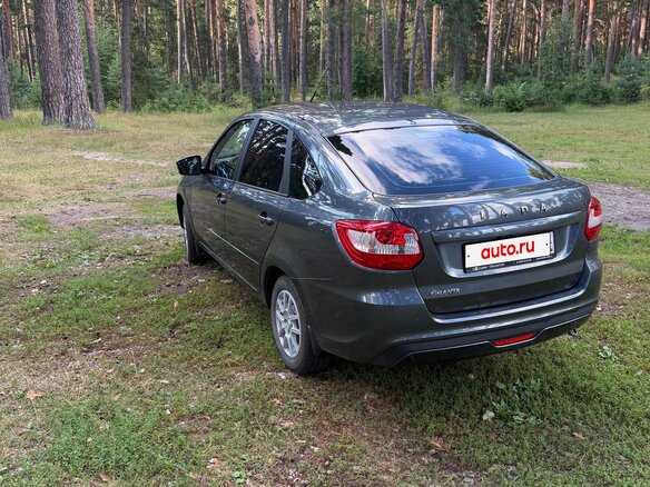 2024 Lada (ВАЗ) Granta Euro-2 I Рестайлинг, серый, 870000 рублей - вид 5