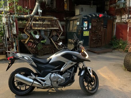 2013 Honda NC 700X, серебристый, 520000 рублей, вид 4