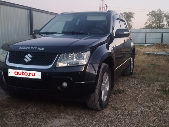 2008 Suzuki Grand Vitara II, чёрный, 780000 рублей - вид 1