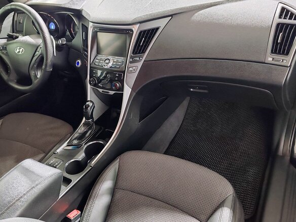 2012 Hyundai Sonata VI (YF), чёрный - вид 14
