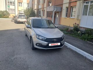 2022 Lada (ВАЗ) Granta I Рестайлинг, серебристый, 720000 рублей, вид 3