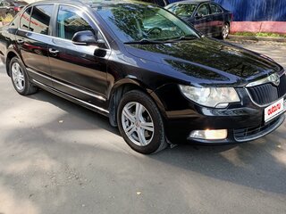 2013 Skoda Superb II, чёрный, 1210000 рублей, вид 4