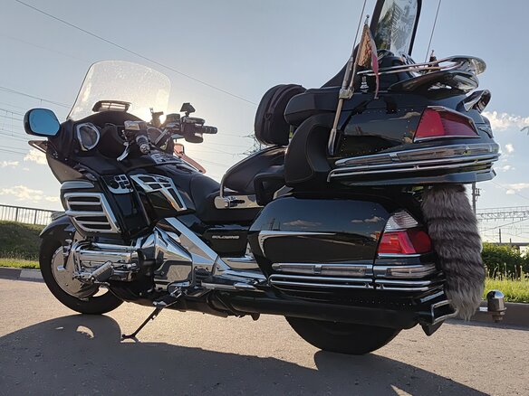 2007 Honda GL 1800 Gold Wing, чёрный, 999232 рублей - вид 8