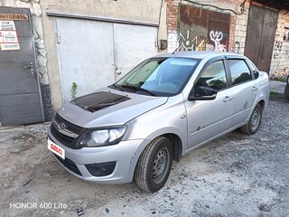 2013 Lada (ВАЗ) Granta I, серебристый, 320000 рублей, вид 1
