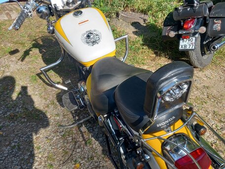 1996 Honda VT 1100, белый, 430000 рублей, вид 2
