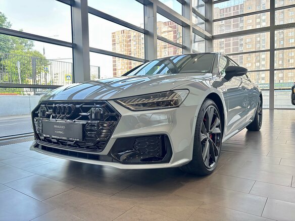 2024 Audi A7 L 45 TFSI II (4K), чёрный - вид 1