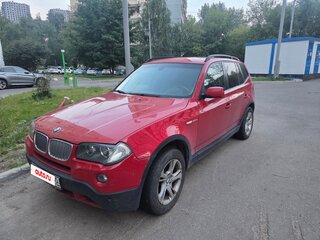 2007 BMW X3 25i I (E83) Рестайлинг, красный, 900000 рублей, вид 1