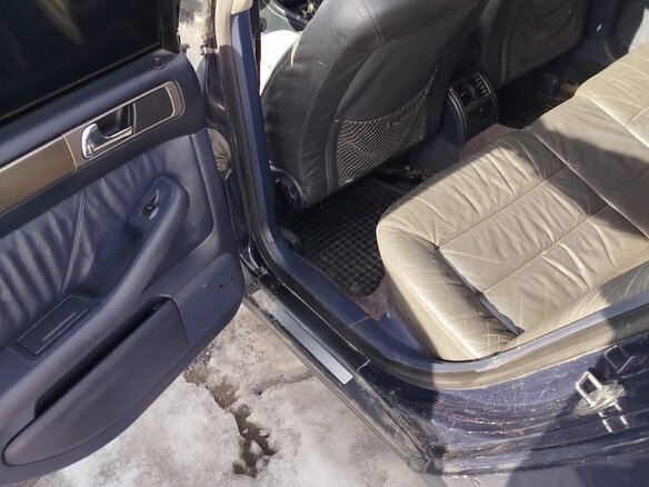 1997 Audi A6 II (C5), синий, 357000 рублей - вид 3