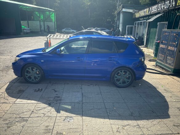 2006 Mazda 3 I (BK) Рестайлинг, синий, 520000 рублей - вид 5