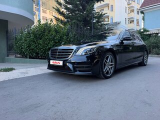 2019 Mercedes-Benz S-Класс 350 d Long VI (W222, C217) Рестайлинг, чёрный, 8399000 рублей, вид 2