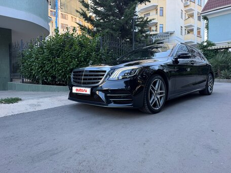 2019 Mercedes-Benz S-Класс 350 d Long VI (W222, C217) Рестайлинг, чёрный, 8399000 рублей, вид 2