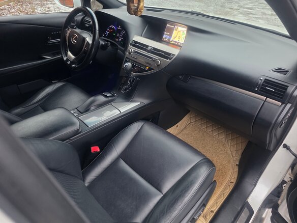 2012 Lexus RX 450h III Рестайлинг, белый, 2690000 рублей - вид 15