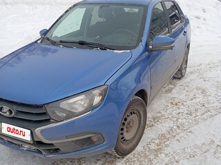 2020 Lada (ВАЗ) Granta I Рестайлинг, синий, 935000 рублей, вид 1