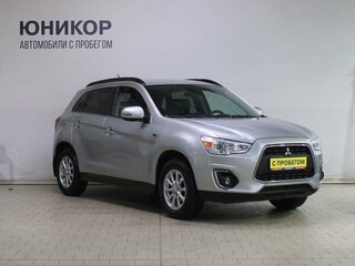 2014 Mitsubishi ASX I Рестайлинг, серебристый, 1129000 рублей, вид 3