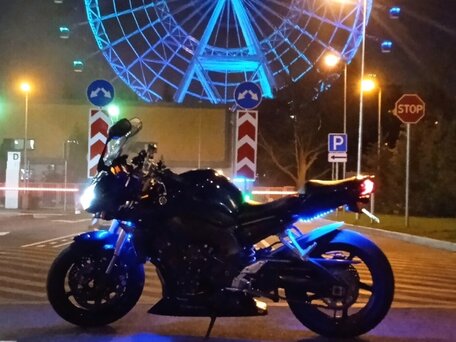 2007 Yamaha FZ1, синий, 700000 рублей, вид 2