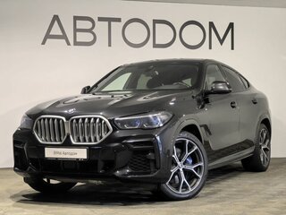 2021 BMW X6 30d III (G06), чёрный, 8660000 рублей, вид 1