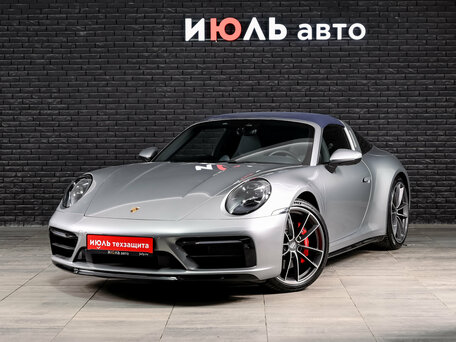 2021 Porsche 911 Targa 4S VIII (992), серый, 15900000 рублей, вид 2