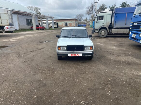 2003 Lada (ВАЗ) 2107, белый, 150000 рублей - вид 1