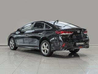 2018 Hyundai Sonata VII (LF) Рестайлинг, чёрный, 1630000 рублей, вид 2