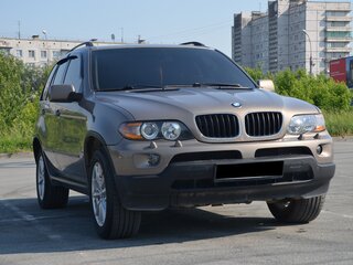 2005 BMW X5 3.0i I (E53) Рестайлинг, серый, 1050000 рублей, вид 2