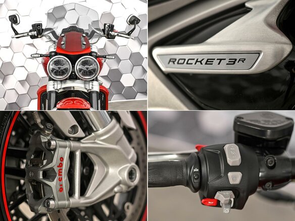 2020 Triumph Rocket III, красный, 1649000 рублей - вид 9